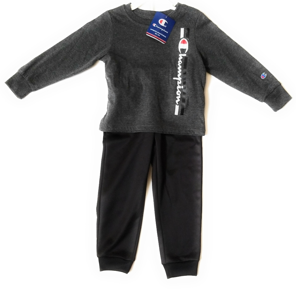 Champion Long Sleeve Sweatpants Outfit